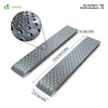Lot de 2 rampe de chargement 135cm en acier galvanise - VOUNOT FR
