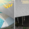 Voile d'ombrage Triangle en Polyester Imperméable avec Kit de Montage 3x3x3m Gris Clair - VOUNOT FR