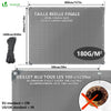 Bâche de Protection en Polyéthylène resistant et impermeable 180g/m² gris et noir 3x4m - VOUNOT FR