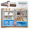 Etagères de rangement charge lourde robuste à 4 niveaux 80x40x160cm - VOUNOT FR
