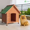 Niche pour Chien Extérieure en Bois 72x65x83cm - VOUNOT FR