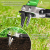 Desherbeur manuel avec Fourchette à main Extracteur de mauvaises herbes longue manche 100 cm - VOUNOT FR