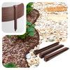 Bordure de jardin PE flexible 20M x 8 CM avec piquets marron - VOUNOT FR