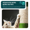 Arbre a chat 112cm multi niveaux Griffoir et niche Vert Orange - VOUNOT FR