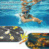 Bache a bulle piscine 120 microns rectangulaire decoupable 300x200cm noir - VOUNOT FR