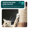 Arbre a chat 112cm multi niveaux Griffoir et niche Marron - VOUNOT FR