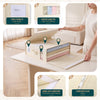 Lot de 6 Sacs de Rangement Drap de Lit Pliable 38,5x33x12cm Beige - VOUNOT FR