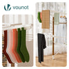 Etendoir a linge deluxe pliable grande capacite 173x94x123cm style bois blanc - VOUNOT FR