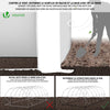 Serre de jardin Toute Saison 18m2 avec portes laterales - VOUNOT FR