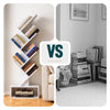 Bibliotheque Arbre etagere a Livres 38x19x113cm Blanc