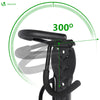 Lot de 4 supports de velo mural rangement suspendu noir - VOUNOT FR
