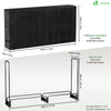 Serre buche 2m avec housse de protection noir - VOUNOT FR