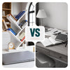 Bibliotheque Arbre etagere a Livres 30x16x60cm Blanc