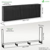 Serre buche 3m avec housse de protection noir - VOUNOT FR
