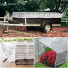 Bâche de Protection en Polyéthylène resistant et impermeable 180g/m² blanche 4x8m - VOUNOT FR
