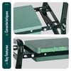 Agenouilloir tabouret de jardin 2 en 1 avec pochette de rangement EVA vert