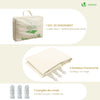 Voile d'ombrage Triangle en Polyester Imperméable avec Kit de Montage 3x3x3m Beige - VOUNOT FR