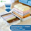 Sac de rangement sous vide aspirateur avec pompe Lot de 10pcs - VOUNOT FR