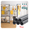 Sechoir a linge etendoir extensible 4 Niveaux 190x64x170cm gris - VOUNOT FR