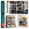 Etagères de rangement charge lourde robuste à 4 niveaux 80x40x160cm - VOUNOT FR