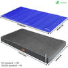 Matelas panier pour chien avec tapis gel rafraichissant amovible 115x80cm - VOUNOT FR
