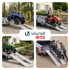 Rampe de chargement pliable Lot de 2 pcs en acier galvanise 160cm - VOUNOT FR