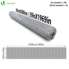 Grillage a poule avec fils 25mm en acier galvanise 1x50M - VOUNOT FR