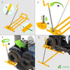 Leve tracteur Tondeuse Supporte 400 kg max Jaune - VOUNOT FR