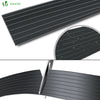 Kit de lamelles occultantes PVC brise vue 300m x 4.7cm avec 600 clips Noir - VOUNOT FR