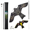 Lot de 2 Cerf volant anti oiseaux effaroucheur avec mat Faucon modele F et G - VOUNOT FR