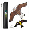 Lot de 2 Cerf volant anti oiseaux effaroucheur avec mat Faucon modele B et G - VOUNOT FR