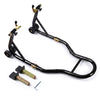 Bequille Moto roue arriere charge max 390 kg acier Noir - VOUNOT FR