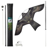 Cerf volant anti oiseaux effaroucheur avec mat Faucon modele F - VOUNOT FR