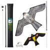 Lot de 2 Cerf volant anti oiseaux effaroucheur avec mat Faucon modele A et G - VOUNOT FR