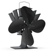 Ventilateur poele bois 4 lames avec Protection Contre le Surchauffe - VOUNOT FR