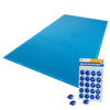 Bache piscine rectangulaire en Polyethylene 160 gr/m2 4x7m Bleue foncé - VOUNOT FR