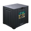 Coffre de Rangement Exterieur 126L en PP avec Système de Verrouillage 56x44x53CM Anthracite - VOUNOT FR