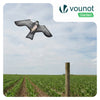 Cerf volant anti oiseaux effaroucheur sans mat Faucon modele C - VOUNOT FR