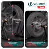 Bequille Moto roue arriere charge max 390 kg acier Noir - VOUNOT FR