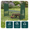 Piege pour animaux vivants cage trappe en metal 100x29x40cm vert - VOUNOT FR