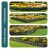 Bordure de jardin plastique PP imitation pierre 20m - VOUNOT FR