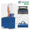 Transat pare soleil Lot de 2 pcs Bleu - VOUNOT FR