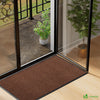 Tapis de porte paillasson 90x150 marron - VOUNOT FR