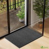 Tapis de porte paillasson 90x120 anthracite - VOUNOT FR