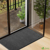 Tapis de porte paillasson 90x150 anthracite - VOUNOT FR