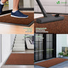 Tapis de porte paillasson 90x150 marron - VOUNOT FR