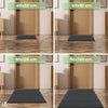 Tapis de porte paillasson 90x150 anthracite - VOUNOT FR