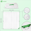 Couette legere doux avec rembourrage polyester 200gsm 220x240cm blanc - VOUNOT FR