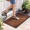 Tapis de porte paillasson 60x90 marron - VOUNOT FR