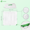 Couette legere doux avec rembourrage polyester 200gsm 200x200cm blanc - VOUNOT FR